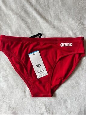 Arena Red Men’s Swim Trunks